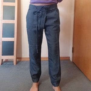 Vince. Lyocell Wrap Trouser Pant 4